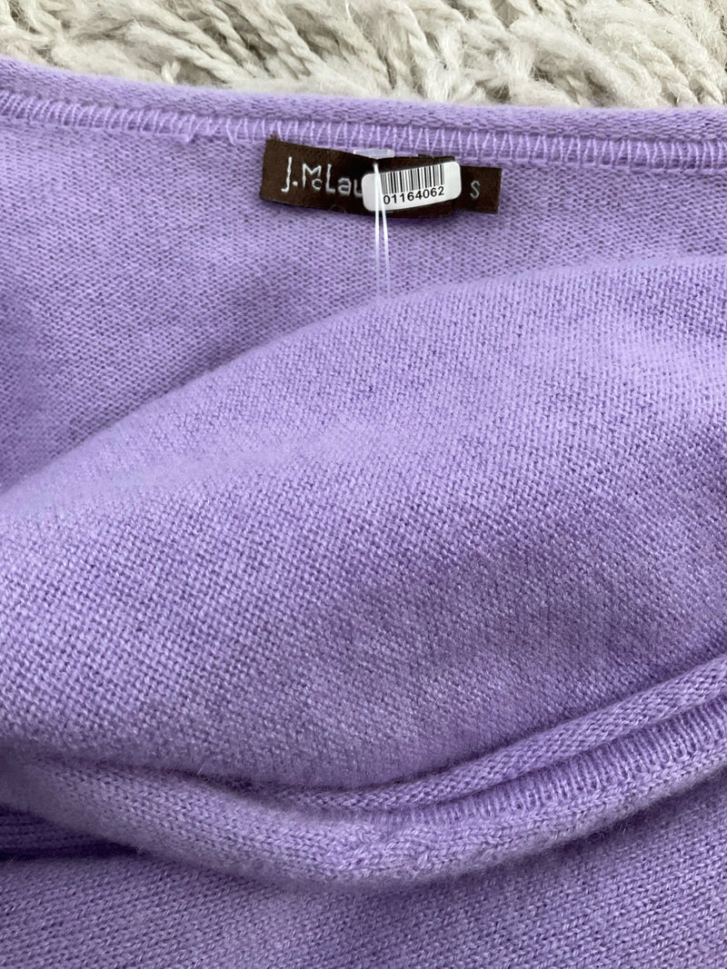 J Mclaughlin Lavender Solid Pre-Owned Ladies Shrug - Size Small