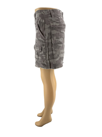 Democracy - Gray camo Pre-Owned Ladies Skirt - Size 8