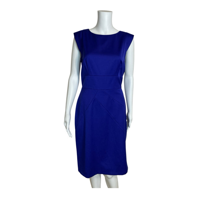 Tahari Arthur S. Levine Purple Sleeveless Sheath Dress Size 8