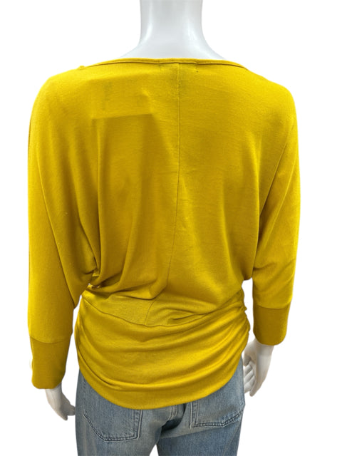 Alfani Mustard Top Size Small - rearview