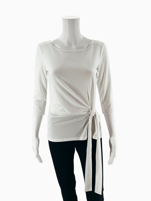 Philosophy White Solid Pre-Owned Ladies Top - Size XS