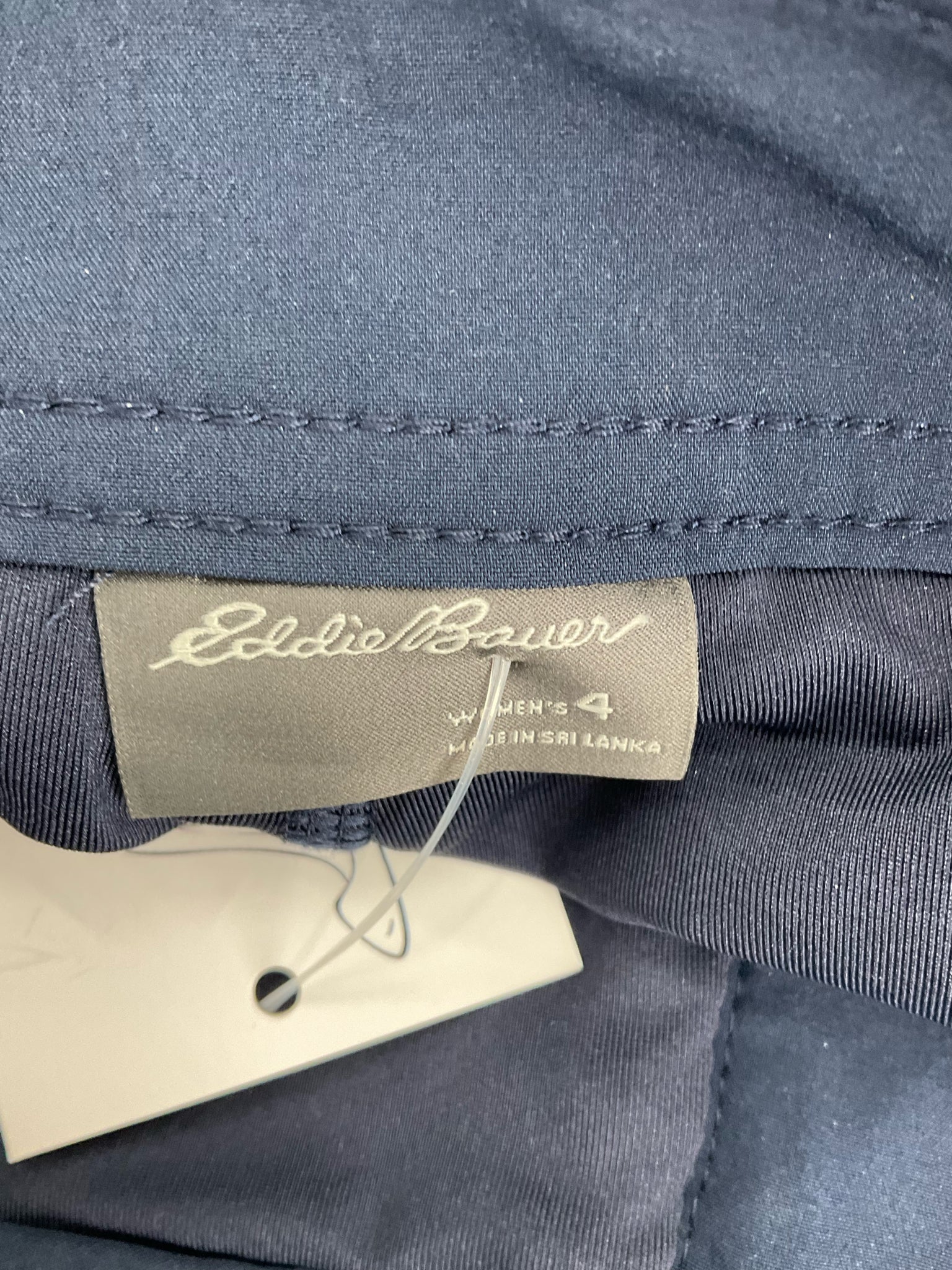 Eddie Bauer Size 4 Navy Solid skort
