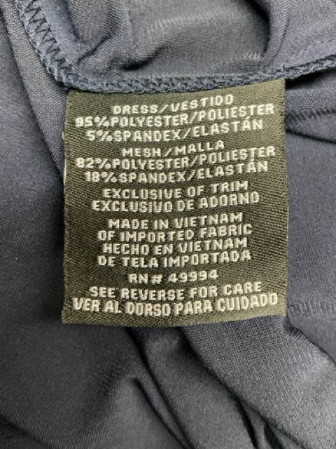 RM Richards Navy Solid Pre-Owned Ladies New with Tags Dress - Size 20W - Margaret’s Fine Consignment