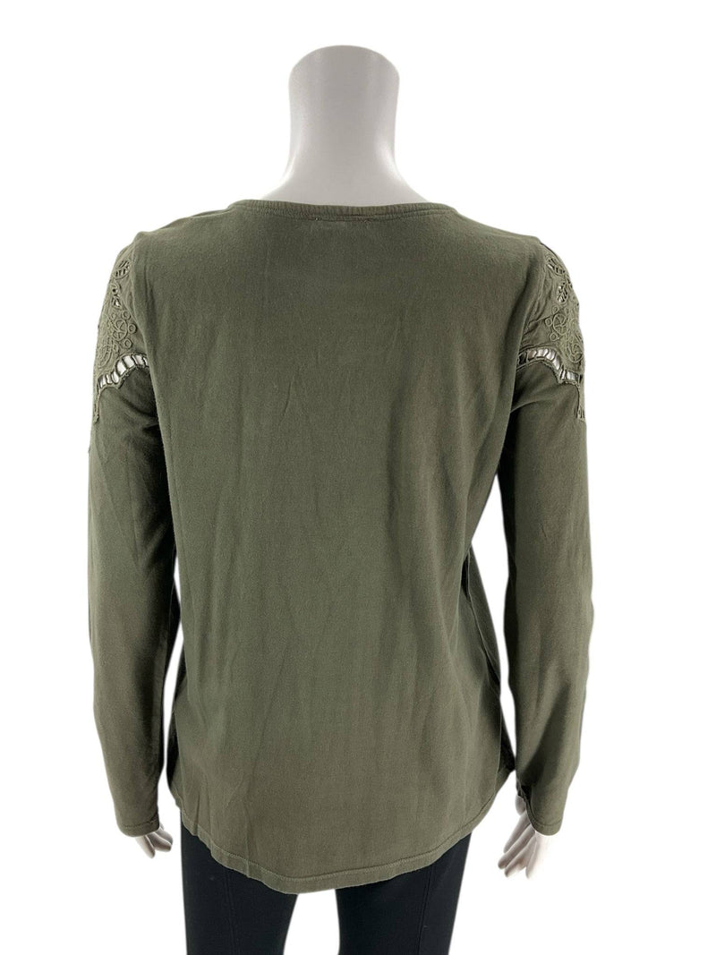 Sundance Olive Solid Pre-Owned Ladies New with Tags Top - Size XS - Margaret’s Fine Consignment