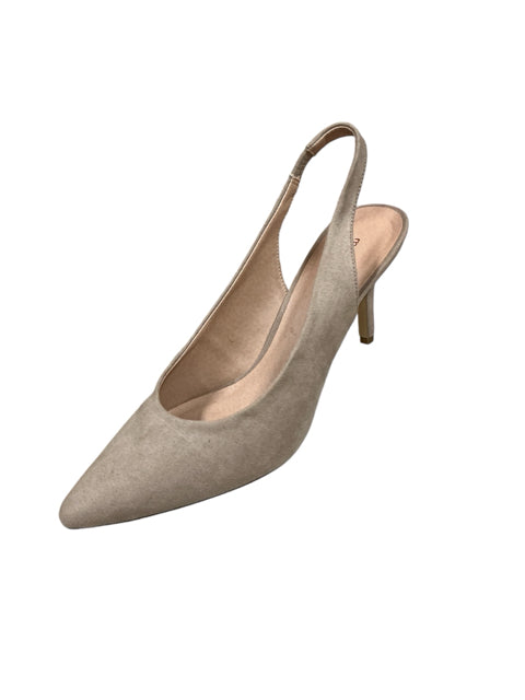 Madden Girl Shoe Size 9.5 Taupe suede Heel