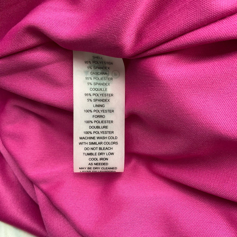 Vince Camuto Pink/Navy/Orange Print Pre-Owned Ladies Dress - Size 4 - Margaret’s Fine Consignment