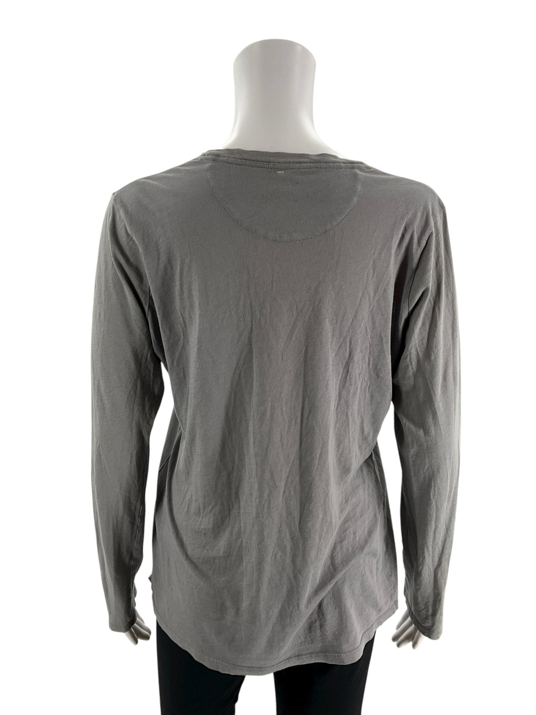 VSX Gray Solid Pre-Owned Ladies Top - Size Large - Margaret’s Fine Consignment