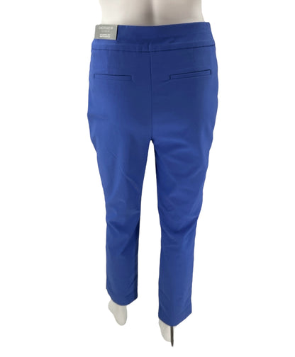 Chico's Blue Solid Pants Size 4 - rear view