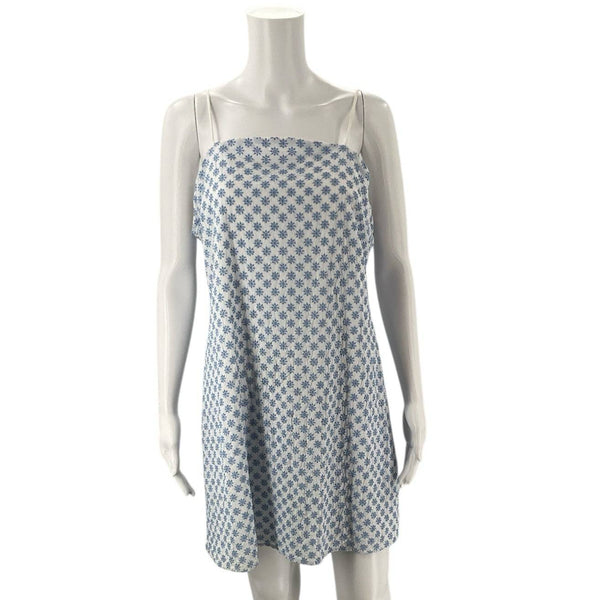Trixxi Blue/White Florall Ladies Pre-Owned Dress - Size XL - Margaret’s Fine Consignment