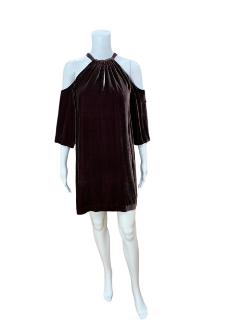 Trina Turk Plum Velvet Pre-Owned Ladies Dress - Size 2 - Margaret’s Fine Consignment