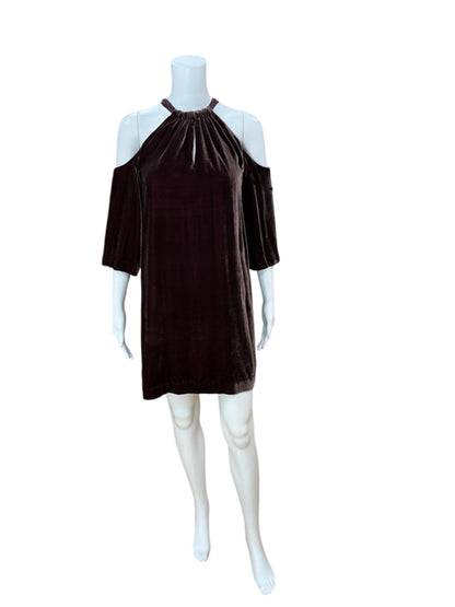 Trina Turk Plum Velvet Pre-Owned Ladies Dress - Size 2 - Margaret’s Fine Consignment