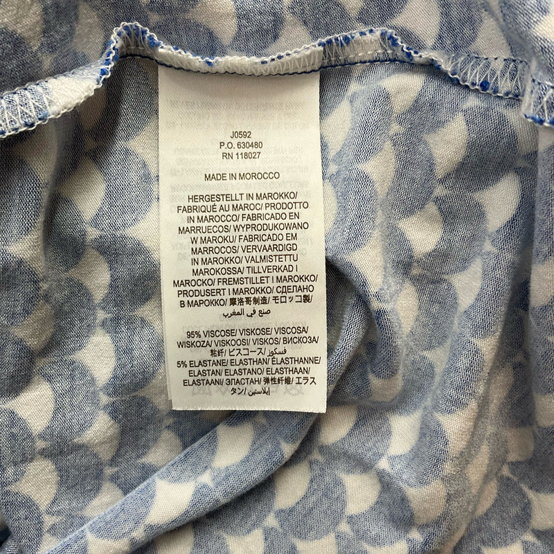 Boden Blue/White Print Pre-Owned Ladies Dress - Size 8 Petite - Margaret’s Fine Consignment
