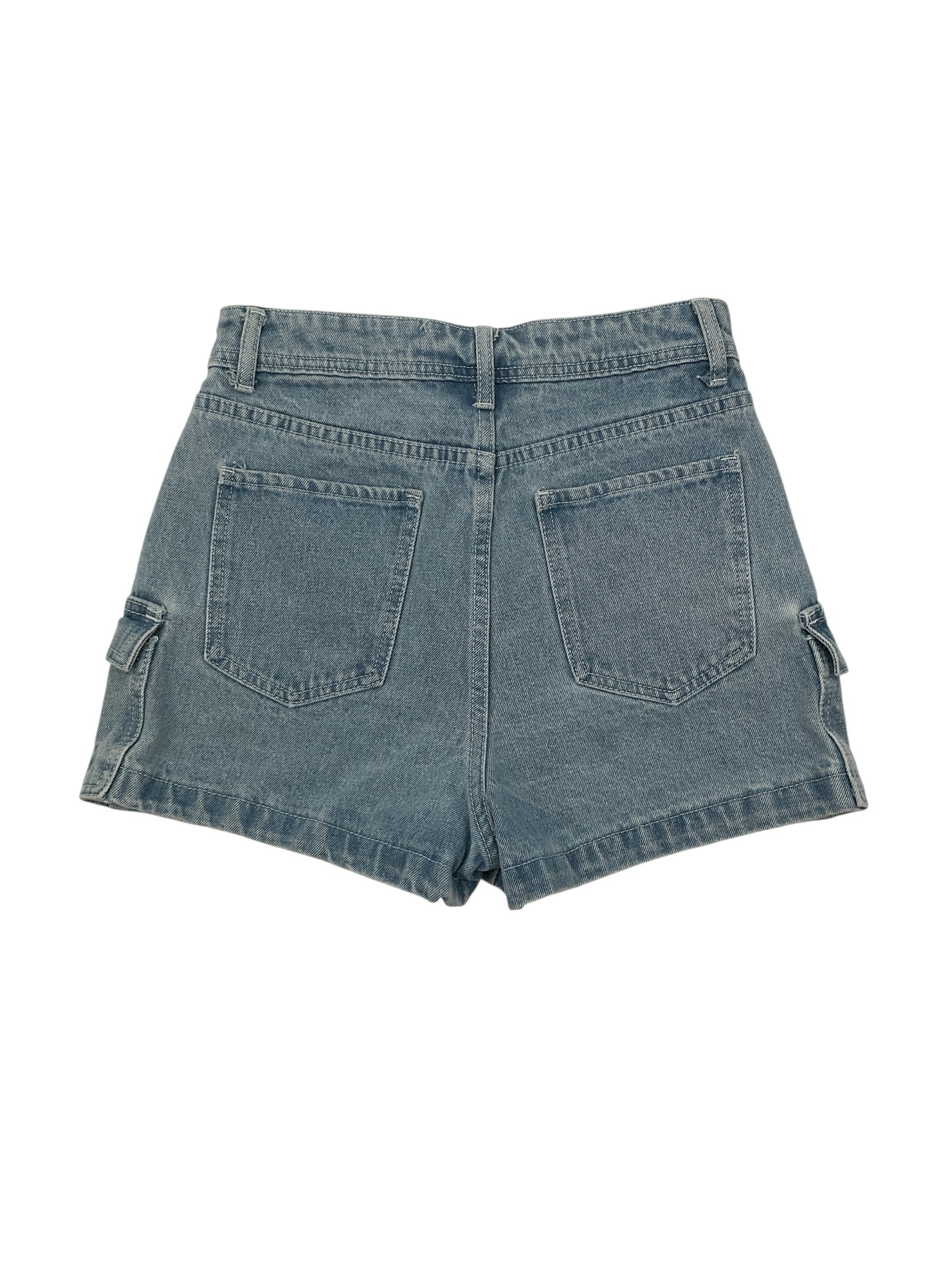 Shein Blue Shorts Size 4 Blue Cargo Shorts - Size 4
