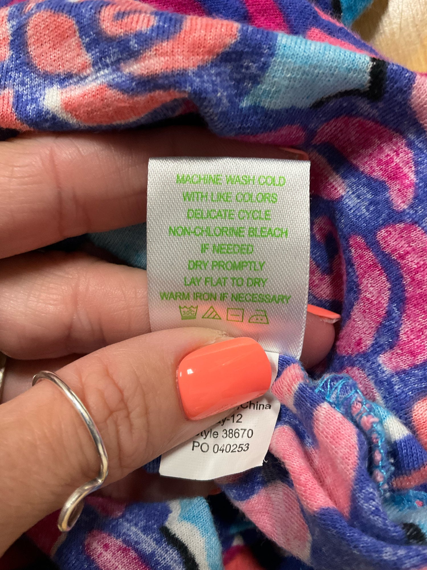 Lilly Pulitzer Sea View Henley Top In The Vias Floral Print Size Medium