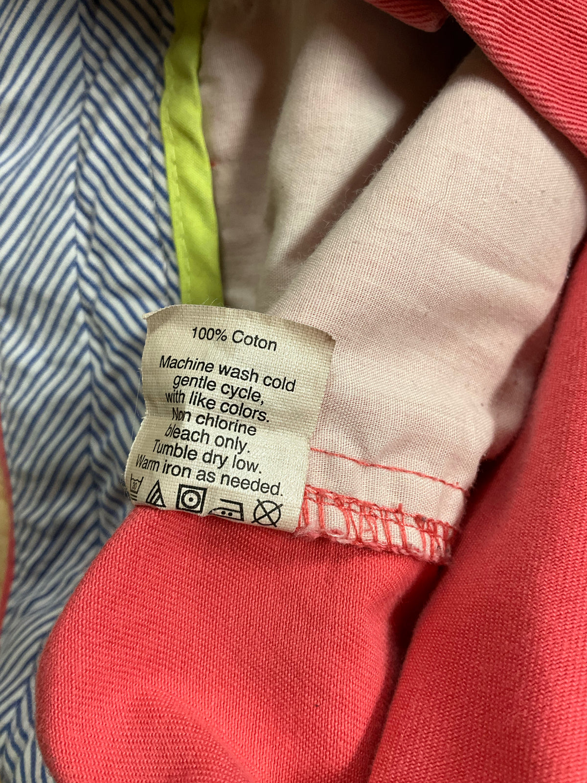 J.Crew 4" Chino Shorts Coral Pink Size 4 - ONLINE ONLY