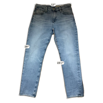 AG Adriano Goldschmied AG-ED Denim Straight Leg Jeans Light Wash Size 26R