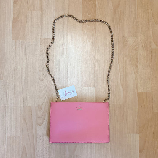 Kate Spade Pink Solid Crossbody Pre-Owned Ladies Bag