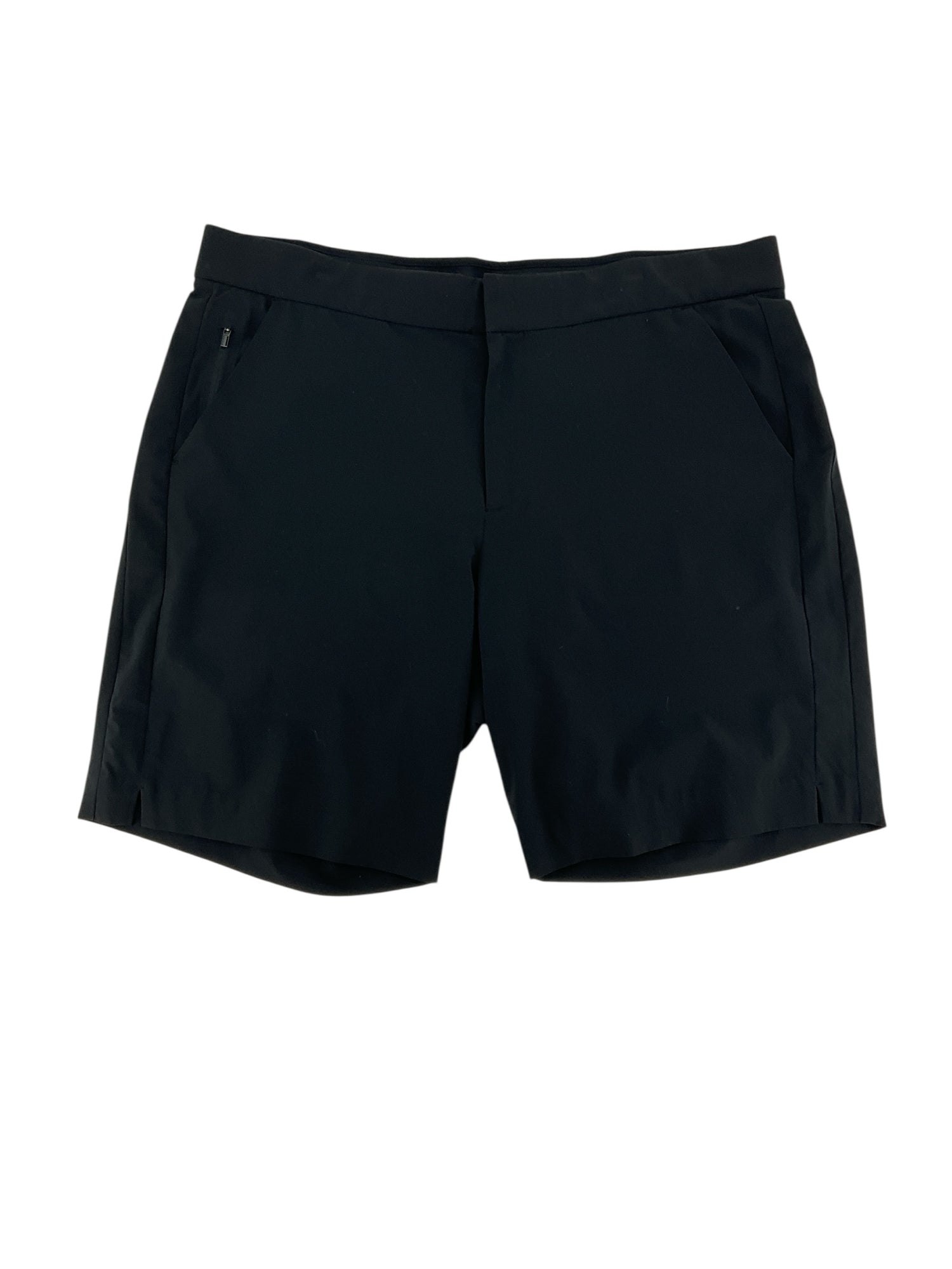 Athleta Tribeca 7" Bermuda Shorts Black Size 16 Recycled Stretch