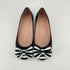 Kate Spade black/white Flats Black/White Bow Pre-Owned Ladies Flats - Size 7.5 - Size 7.5