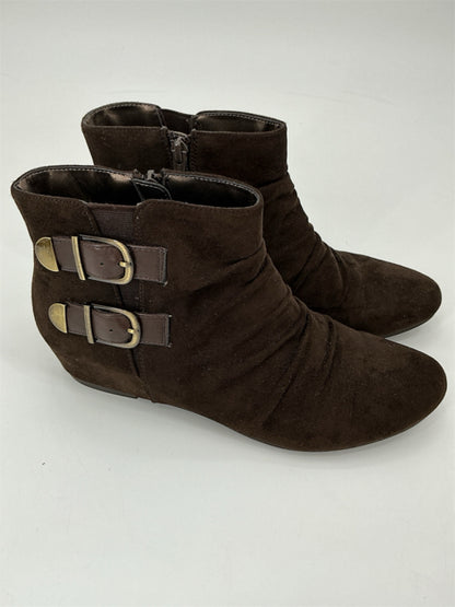 Andrew Geller Shoe Brown Booties Size 10