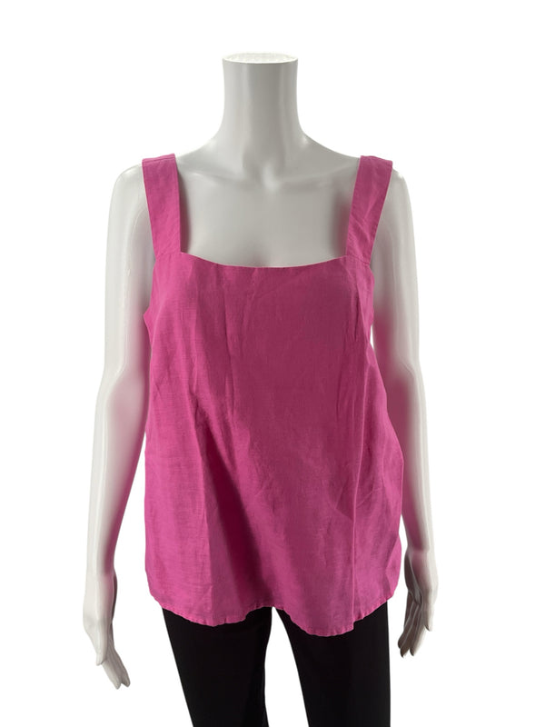 J Crew Pink Solid Pre-Owned Ladies New With Tags Top - Size Small