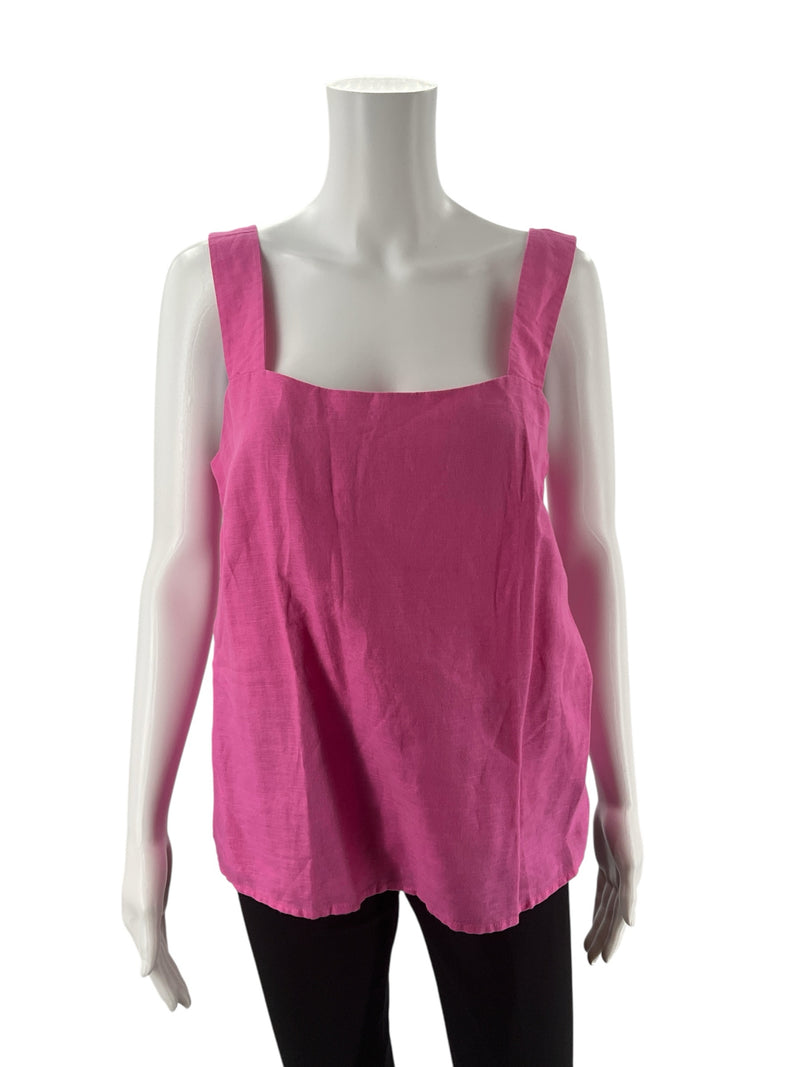 J Crew Pink Solid Pre-Owned Ladies New With Tags Top - Size Small