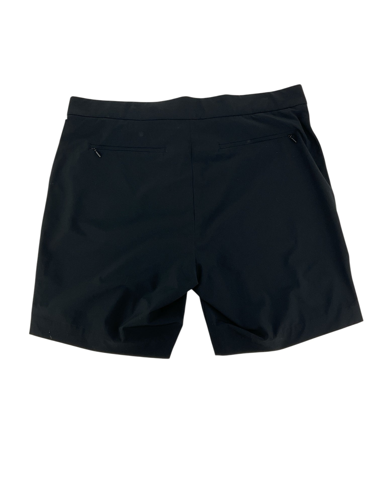 Athleta Tribeca 7" Bermuda Shorts Black Size 16 Recycled Stretch