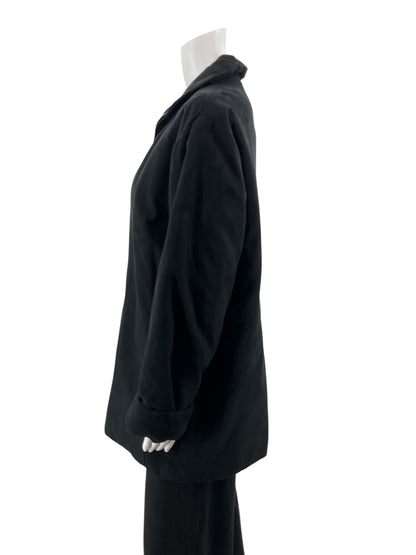 London Fog Black Insulated Zip Front Jacket Coat Womens Size Medium - ONLINE ONLY