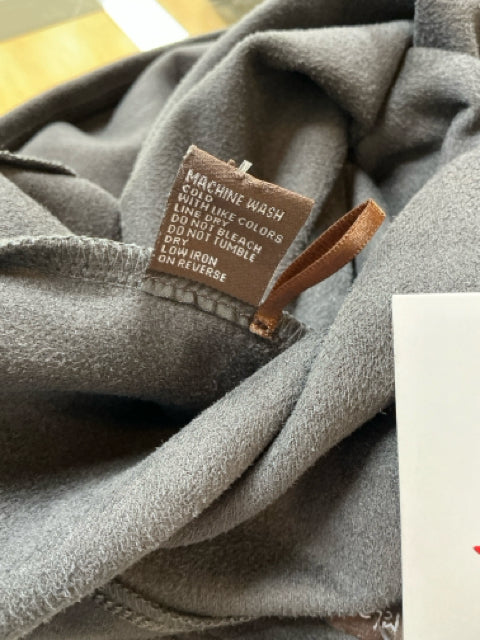 J. McLaughlin Gray Fleece-Lined Pull-On Stretch Leggings Size Medium