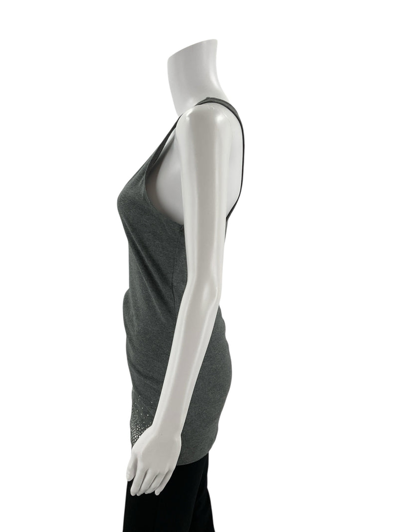 Express Gray Tank Top Pre-Owned Ladies Top - Size Large