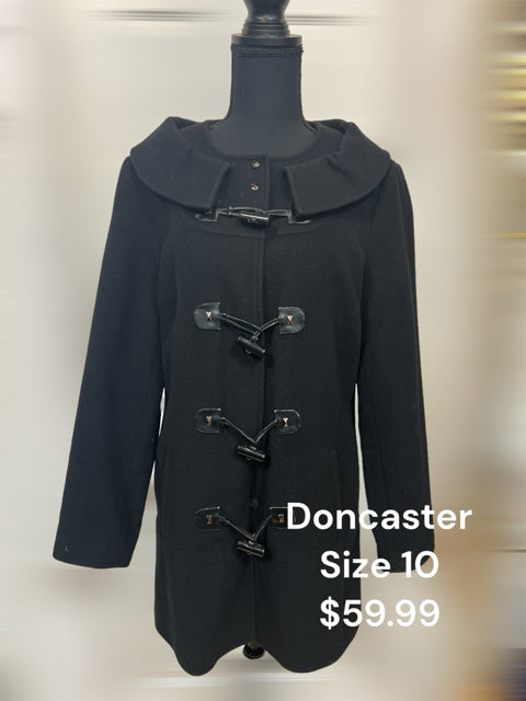 Doncaster Size 10 Black Coat