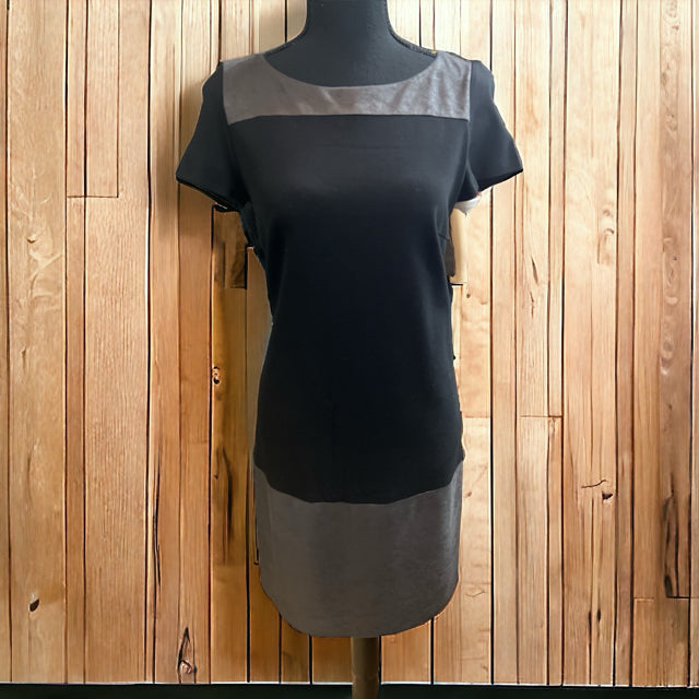 Marella Size 6 Black Solid Dress