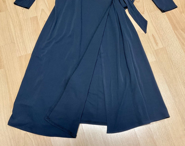 Eva Alexander Size XS Navy Solid Dress