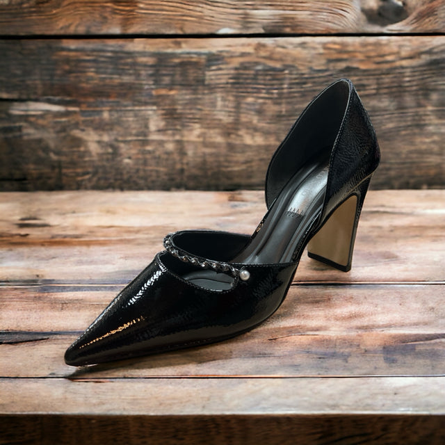 Franco Sarto Shoe Size 6 Black Heel