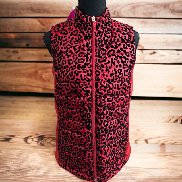 chico Size S red/black vest